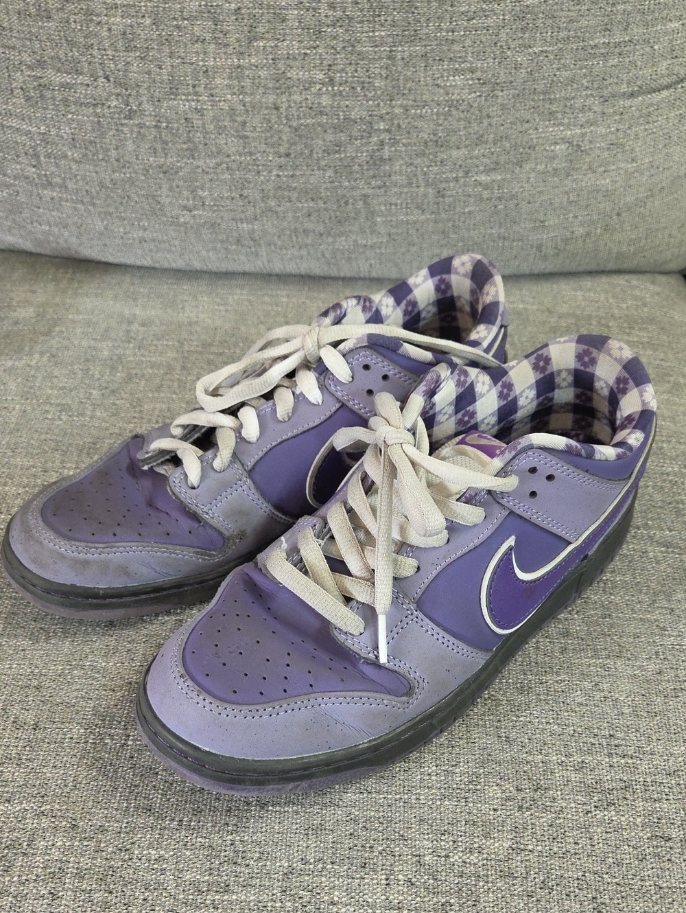 Nike SB Dunks Men's Concepts Purple Lobster Low-Top Sneakers 9.5 - Picture 2 of 9